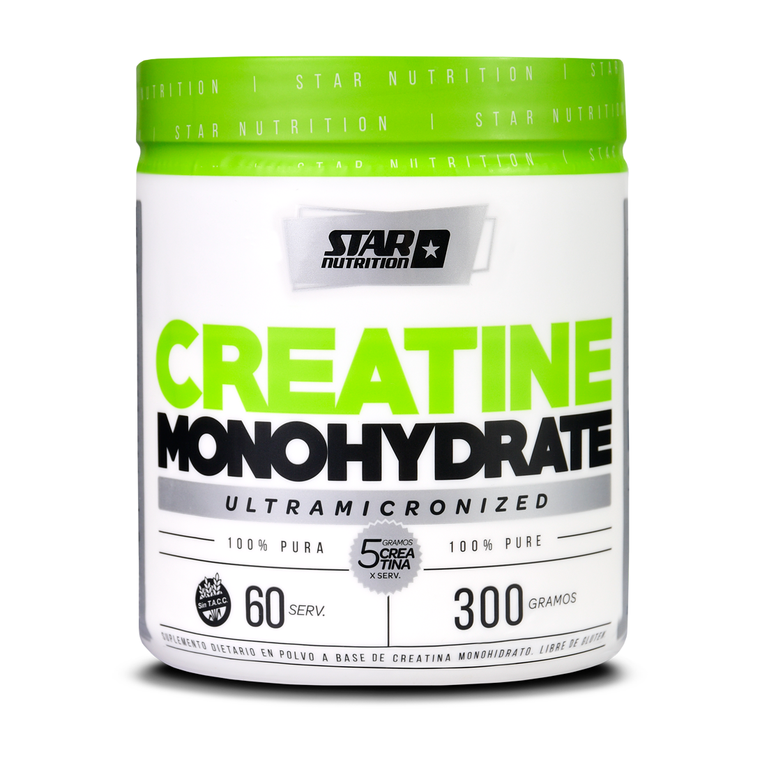 CREATINA MONOHIDRATO EEUU STAR NUTRITION X 300 G