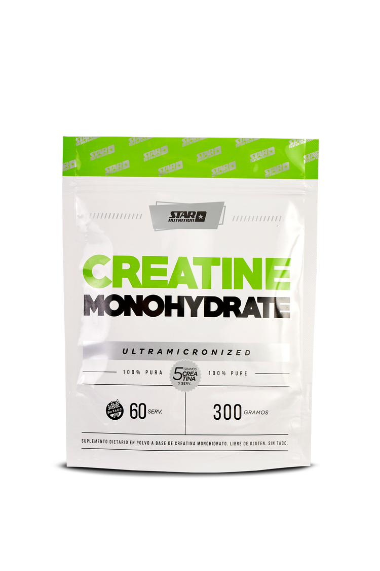 CREATINA MONOHIDRATO EEUU STAR NUTRITION DOY PACK X 300 G