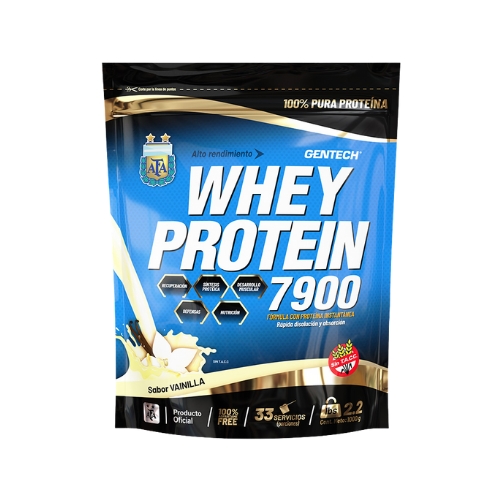 WHEY PROTEIN 7900 GENTECH 1KG - VAINILLA