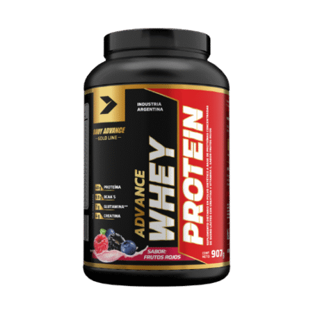 WHEY PROTEIN CONCENTRATE BODY ADVANCE 907 G - FRUTOS ROJOS