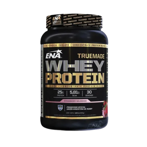 WHEY PROTEIN TRUE MADE DOUBLE RICH ISOLATE+CONCENTRATE ENA - STRAWBERRY MILKSHAKE