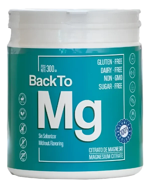 BACK TO MG - CITRATO DE MAGENSIO ESTABILIZADO  300GR