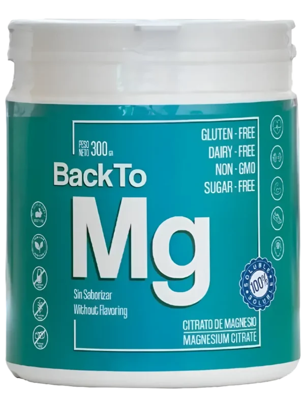 BACK TO MG - CITRATO DE MAGENSIO ESTABILIZADO  300GR