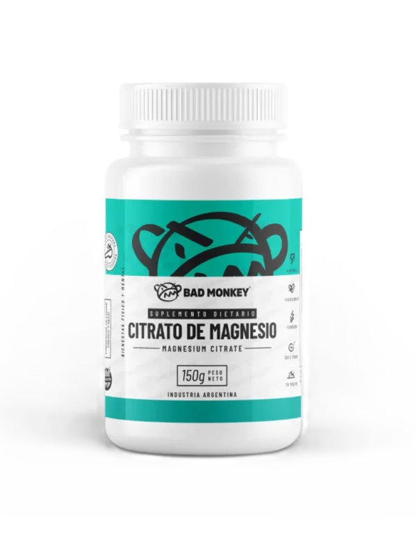 BAD MONEKY - CITRATO DE MAGNESIO 150GR