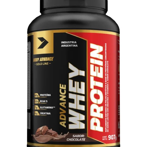 PROTEINA WHEY BODY ADVANCED - CHOCOLATE / FRUTOS ROJOS / VAINILLA