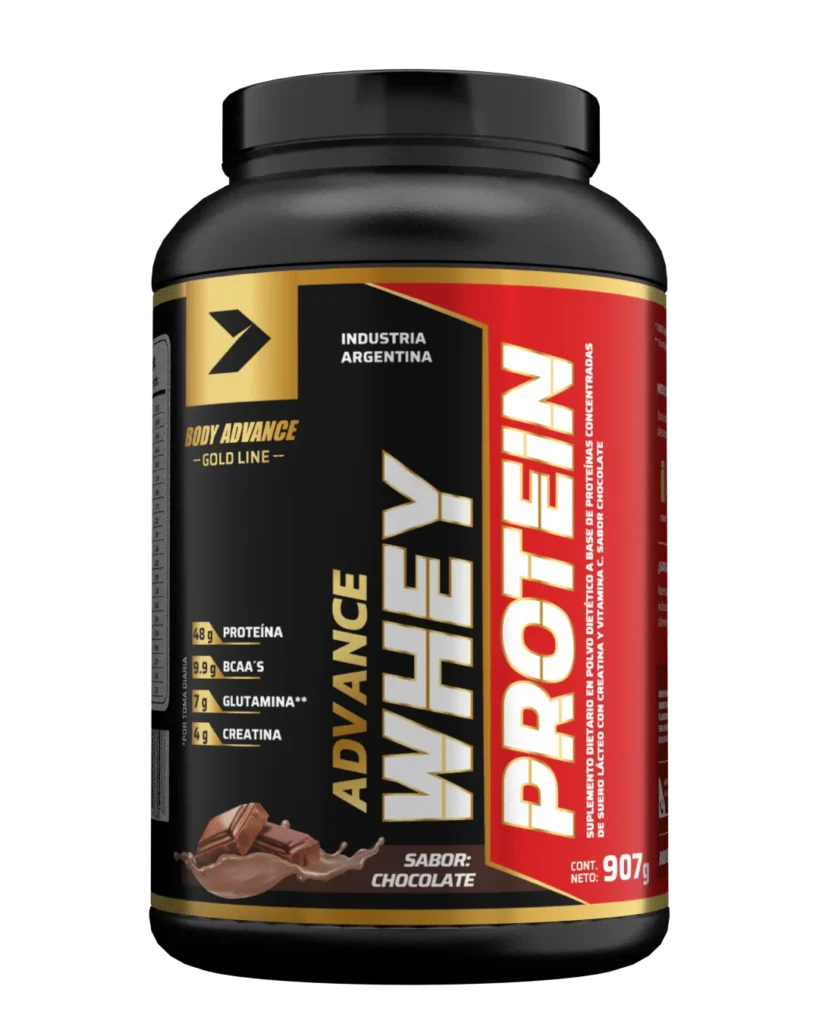 PROTEINA WHEY BODY ADVANCED - CHOCOLATE / FRUTOS ROJOS / VAINILLA