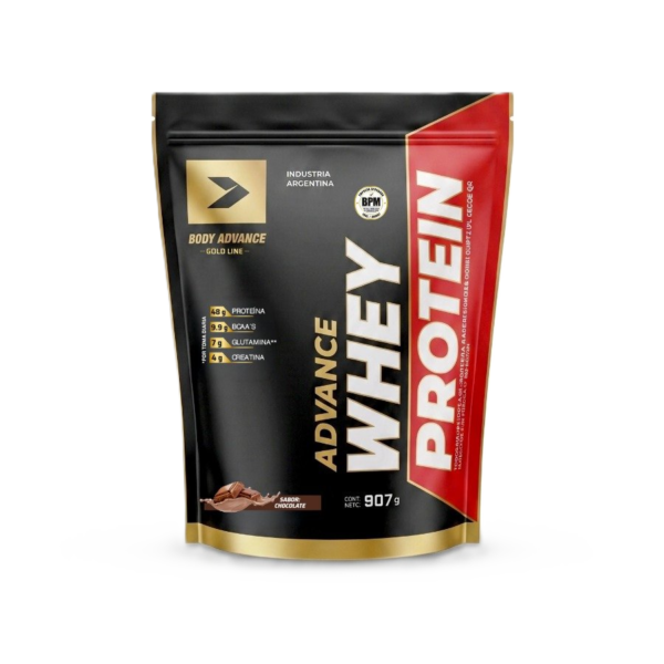 PROTEINA WHEY BODY ADVANCED 1KG DOY PACK - CHOCOLATE / FRUTOS ROJOS / VAINILLA / DULCE DE LECHE
