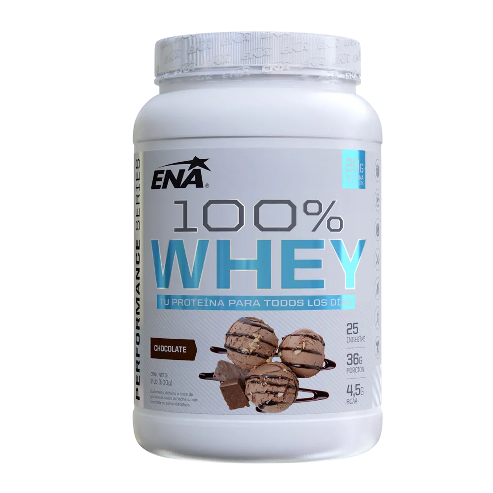 PROTEÍNA WHEY 100% PERFOMANCE ENA - CHOCOLATE