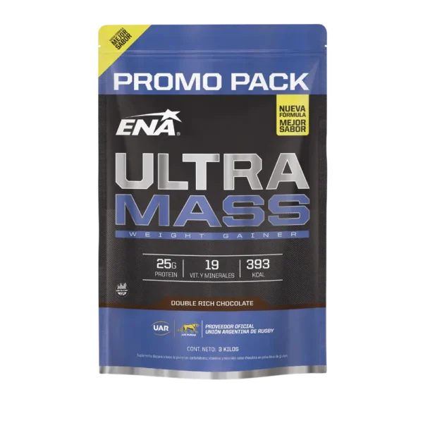 ENA-015-CHOCO ULTRA MASS X 3KG - CHOCOLATE / VAINILLA