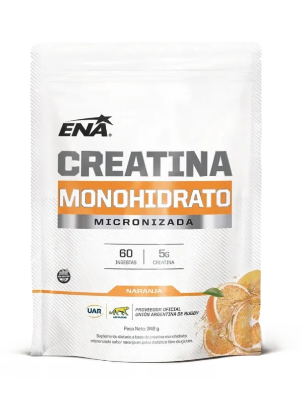 ENA-031-NAR CREATINA MICRONIZADA SABOR NARANJA - 60 SERV.-