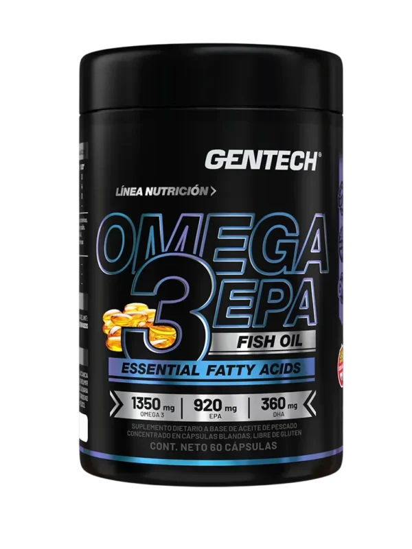 OMEGA 3 GENTECH 60 CAPSULAS