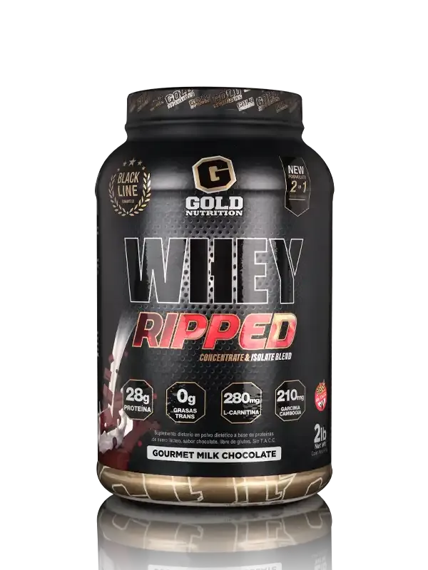 WHEY RIPPED GOLD NUTRITION - CHOCOLATE / VAINILLA