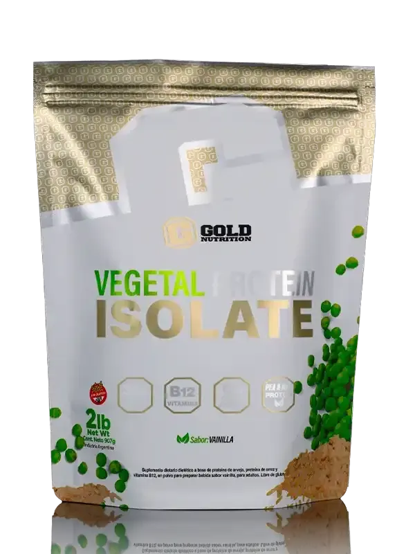 GOL-010 VEGETAL PROTEIN ISOLATE GOLD NUTRITION - COCO / MANZANA / NEUTRO