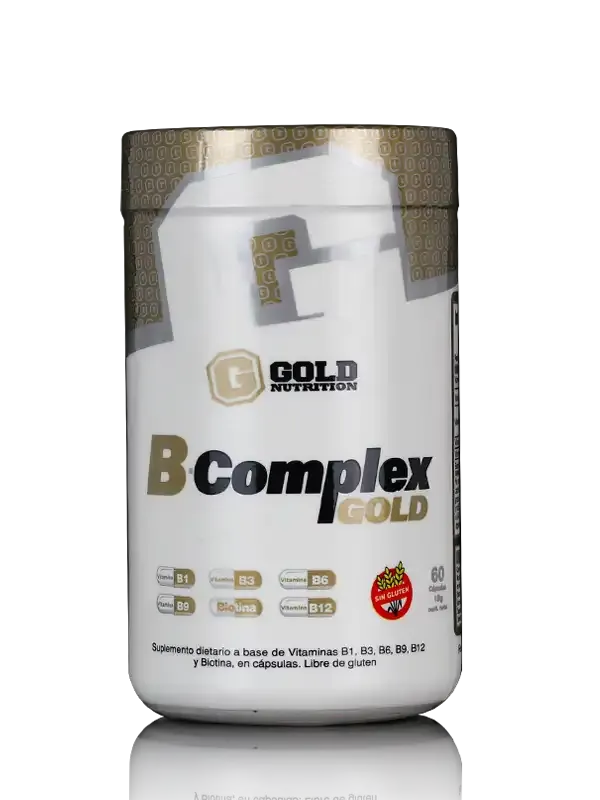 B COMPLEX GOLD NUTRITION X 60 CAPSULAS
