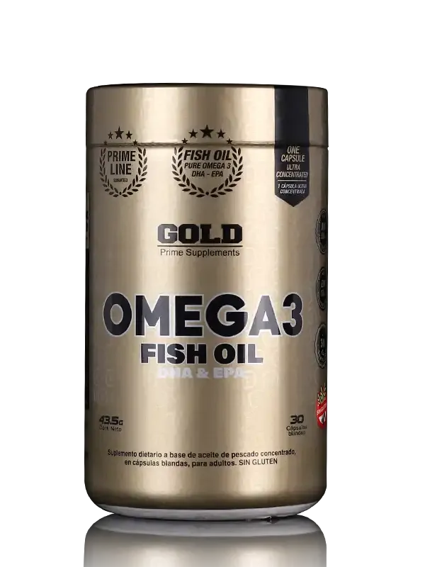 OMEGA 3 GOLD NUTRITIONX 60 CAPSULAS