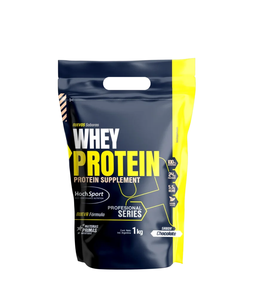 WHEY PROTEIN HOCH SPORT 1KG - CHOCOLATE / FRUTOS ROJOS / VAINILLA