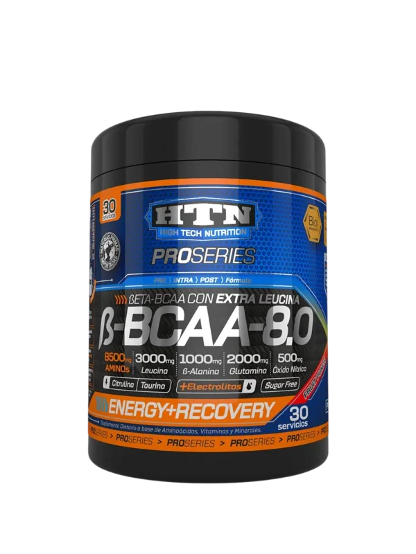 BCAA 8.0 CON EXTRA LEUCINA HTN - FRUIT PUNCH / LEMON PUNCH