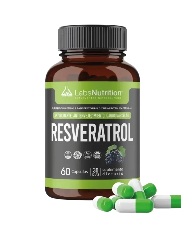 LAB-005 RESVERATROL LABS NUTRITION 60 CAPSULAS