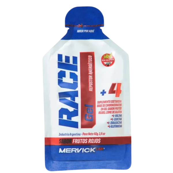 GELES RACE NO CAF MERVICK  - FRUTOS ROJOS / LIMON / MANZANA / NARANJA