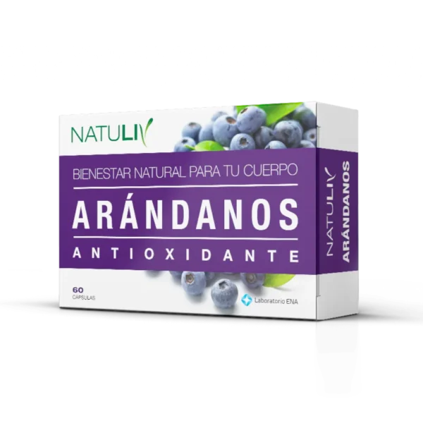 NAT-006 ARANDANOS NATULIV 60 CAPSULAS