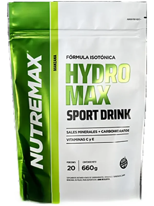 HYDROMAX SPORT DRINK NUTREMAX  - MANZANA / NARANJA / POMELO