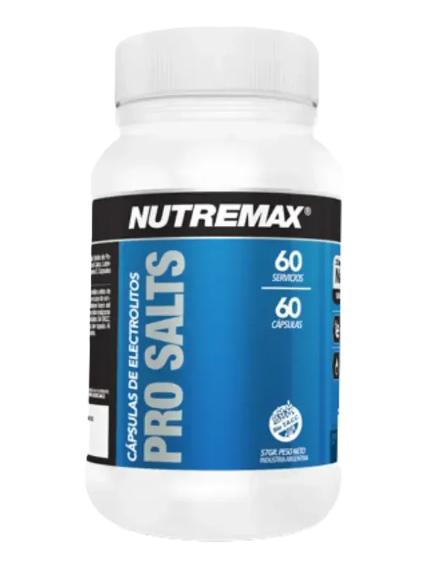 PRO SALTS SALES DE HIDRATACION NUTREMAX X 60 COMPRIMIDOS
