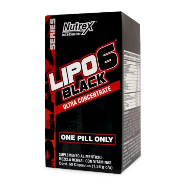 LIPO 6 BLACK ULTRA NUTREX X 60 CAPSULAS