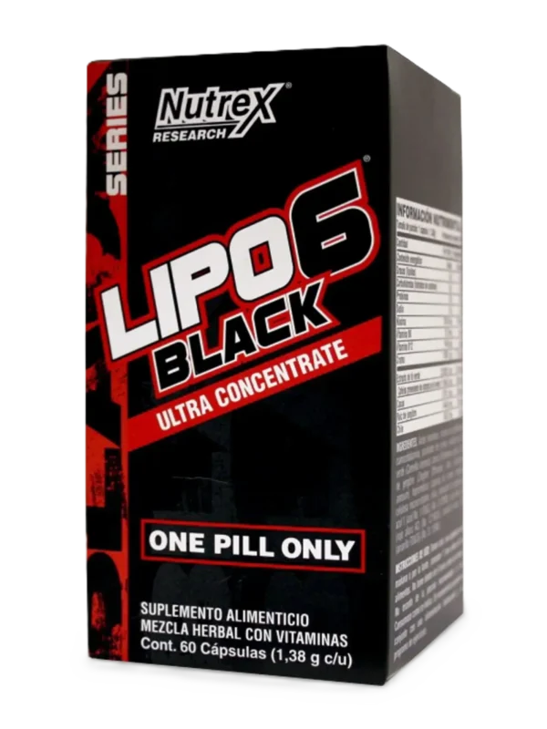 NUT-017 LIPO 6 BLACK ULTRA NUTREX X 60 CAPSULAS