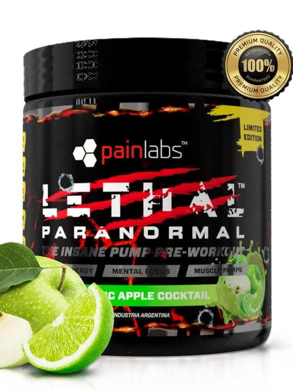 PAL-014-CITRI PRE WORKOUT PARANORMAL PAINLABS - CITRIC APPLE / KENTUCKY PEACH / GRAPE LIME