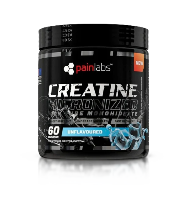 CREATINA MICRONIZED 100% PURE MONOHYDRATE PAINLABS X 60 SERVICIOS