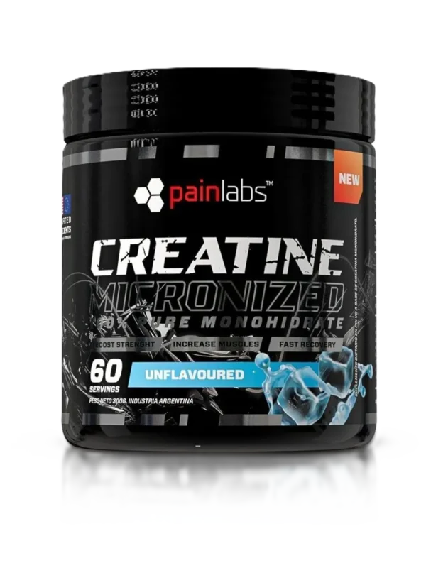 PAL-024 CREATINA MICRONIZED 100% PURE MONOHYDRATE PAINLABS X 60 SERVICIOS