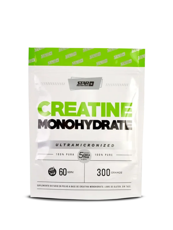 STN-032 CREATINA MONOHIDRATO EEUU STAR NUTRITION DOY PACK X 300 G
