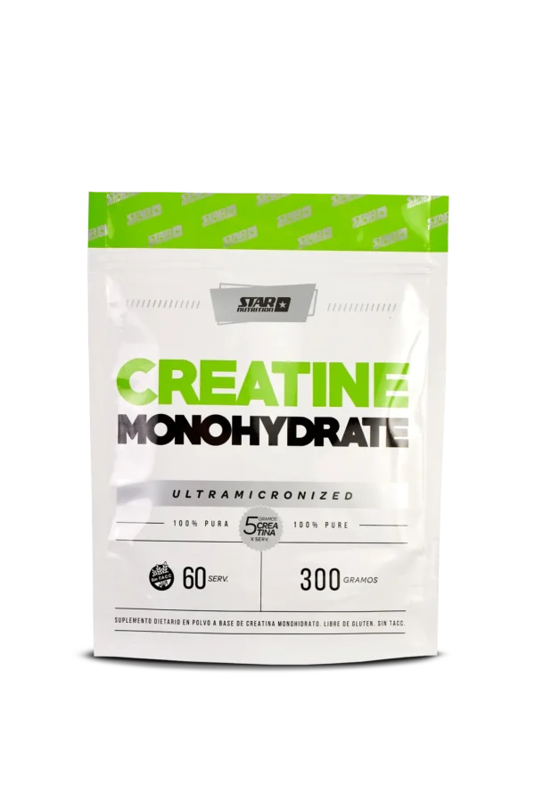 STN-032 CREATINA MONOHIDRATO EEUU STAR NUTRITION DOY PACK X 300 G