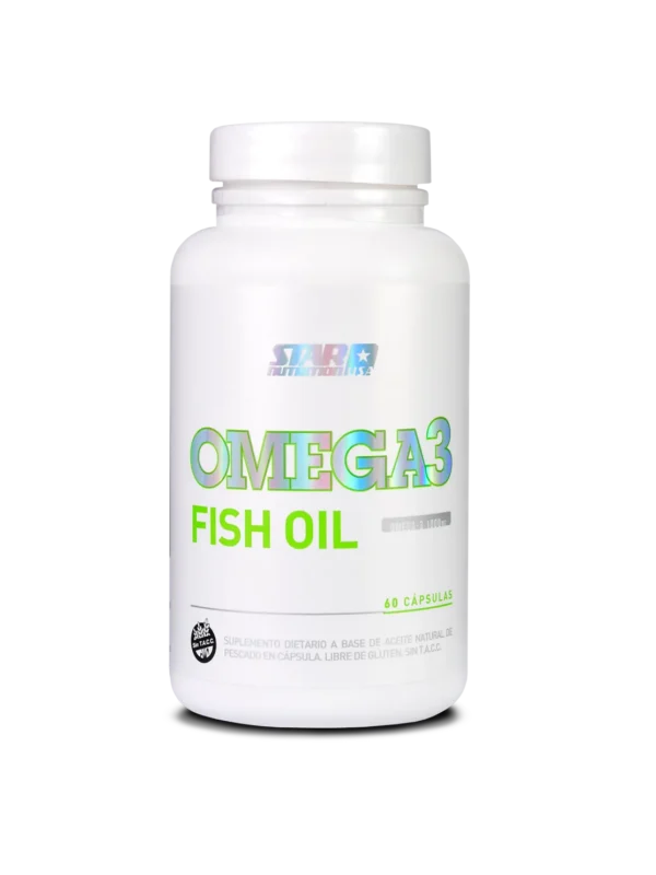 STN-046 OMEGA 3 FISH OIL STAR NUTRITION X 60 CAPSULAS