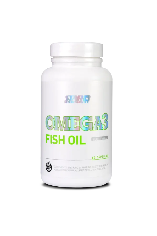 STN-046 OMEGA 3 FISH OIL STAR NUTRITION X 60 CAPSULAS
