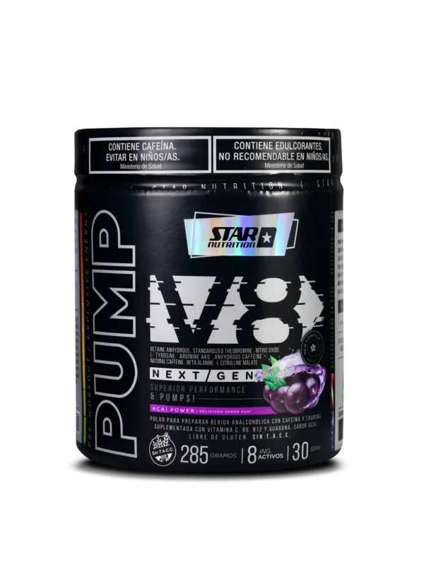 PRE ENTRENO PUMP V8 STAR NUTRITION T