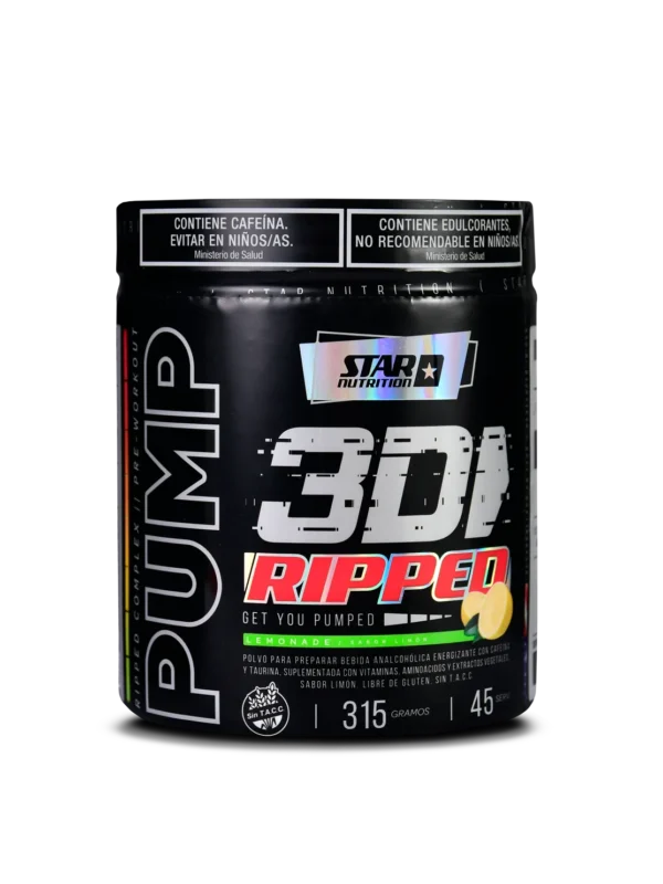 STN-052-LEMON PUMP 3D RIPPED CON QUEMADOR STAR NUTRITION