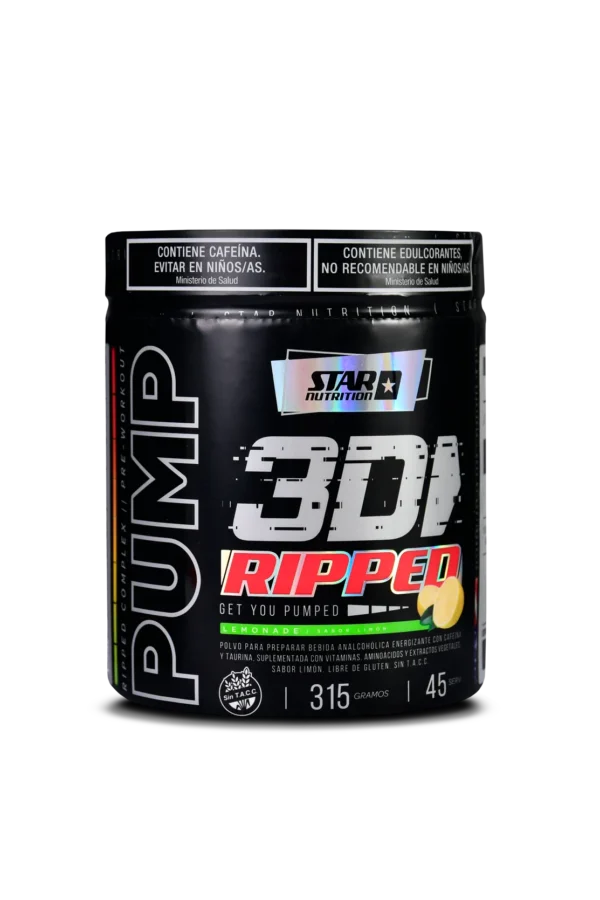 STN-052-LEMON PUMP 3D RIPPED CON QUEMADOR STAR NUTRITION