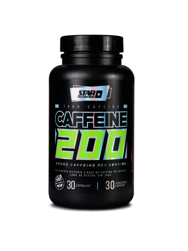 STN-064 CAFFEINA 200 STAR NUTRITION X 30 CAPSULAS