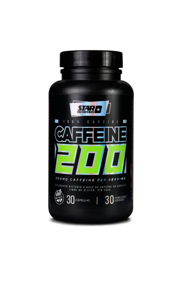 STN-064 CAFFEINA 200 STAR NUTRITION X 30 CAPSULAS