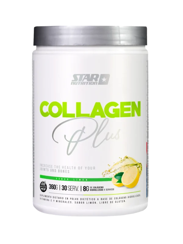 COLLAGEN PLUS STAR NUTRITION LIMÓN