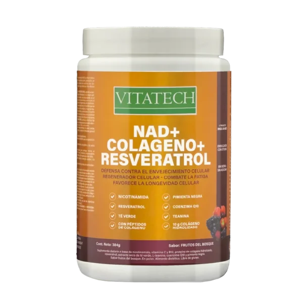 NAD + COLAGENO CON RESVERATROL VITATECH