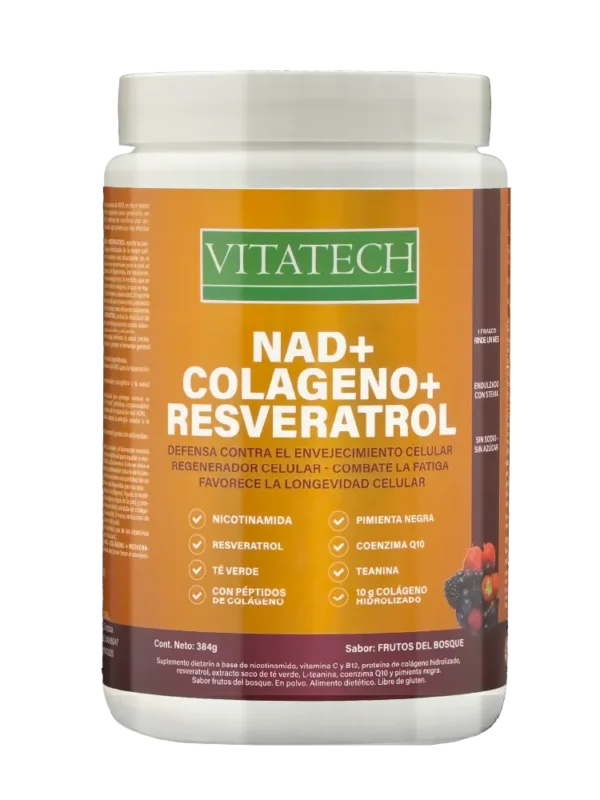 NAD + COLAGENO CON RESVERATROL VITATECH