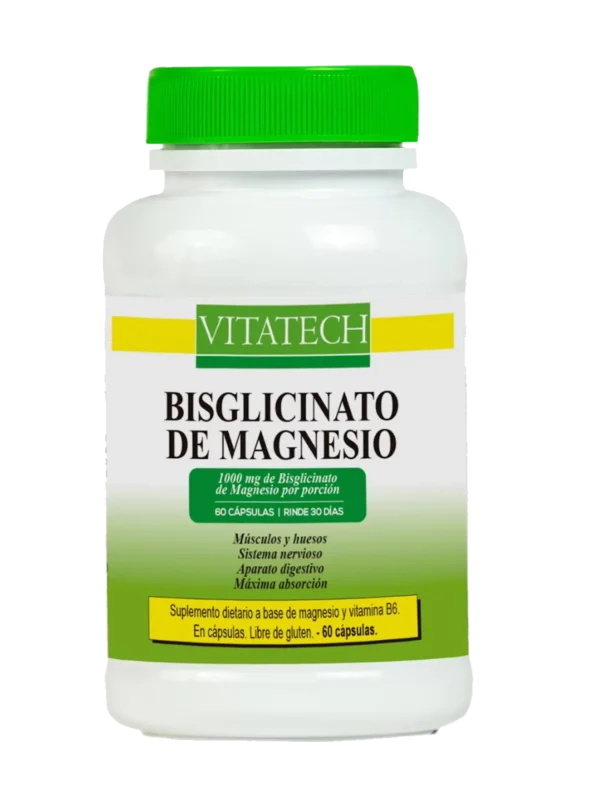 BISGLICINATO DE MAGNESIO 60 CAPSULAS