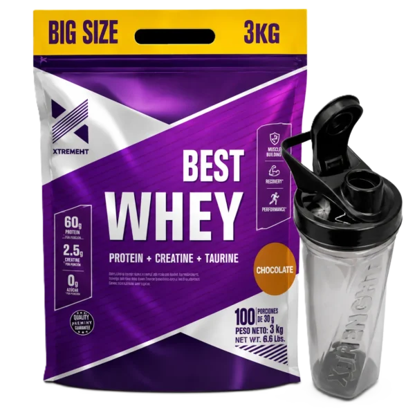 XTR-011 BEST WHEY + SHAKER DE REGALO XTRENGHT X 3 KG