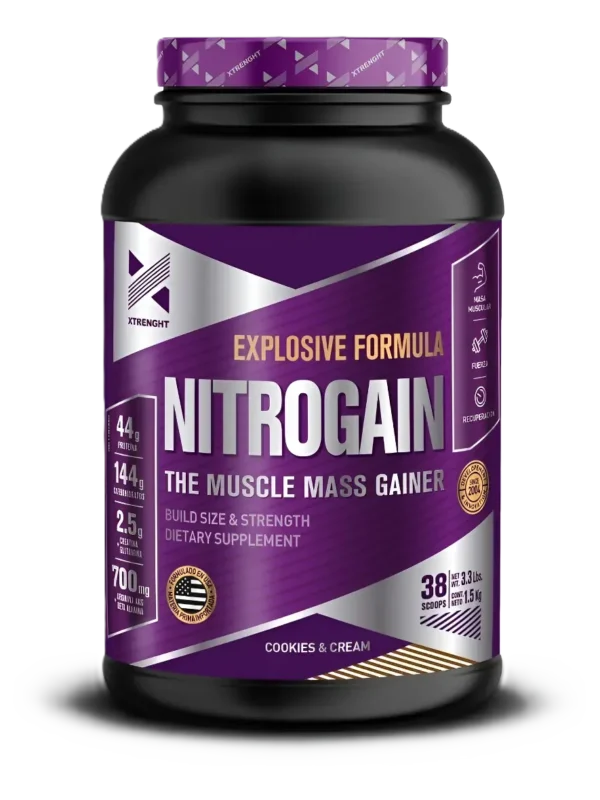 GANADOR DE PESO NITRO GAIN XTRENGHT X 1,5KG