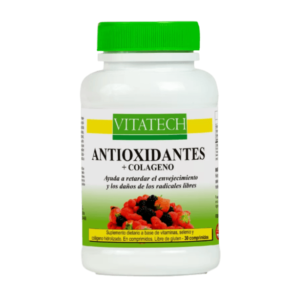 ANTIOXIDANTES + COLAGENO VITATECH X 60 CAPS