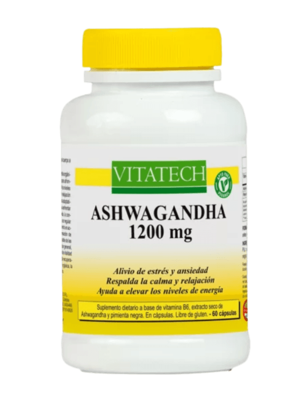 ASHWAGANDHA VITATECH X 60 CAPS