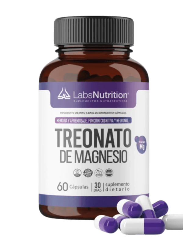 TREONATO DE MAGNESIO LABS NUTRITION 60 CAPS
